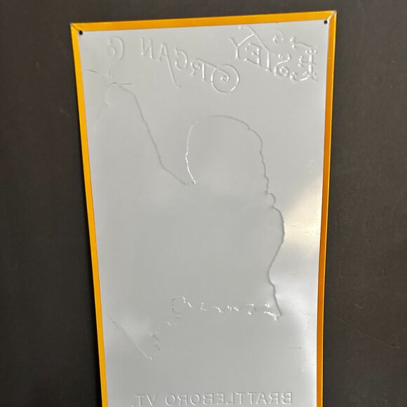 Tin Sign/Pre-Loved/Excellent Condition/10"x 16" - Picture 8 of 8